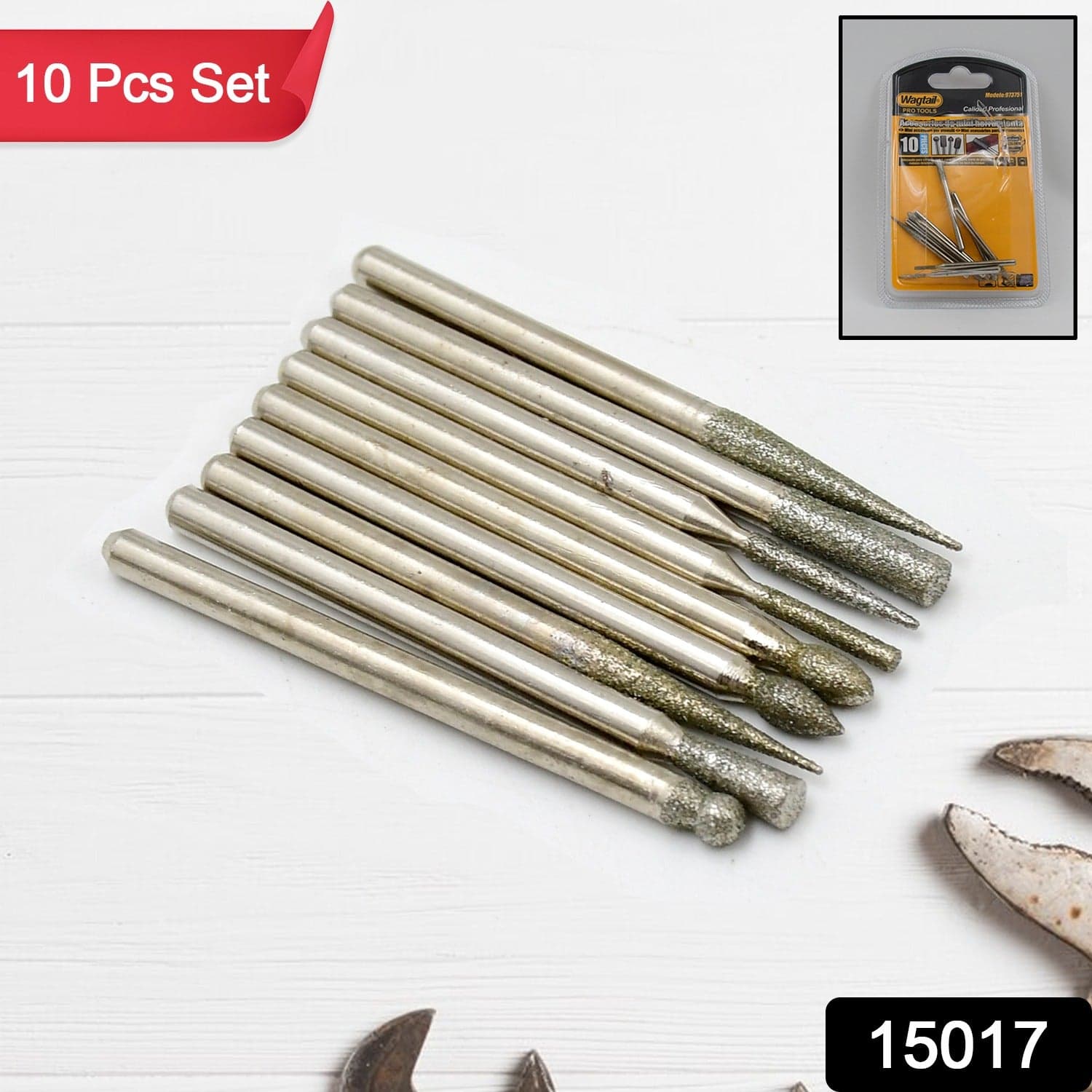 Polishing Grinding Head (10 Pcs Set) thumbnail 2