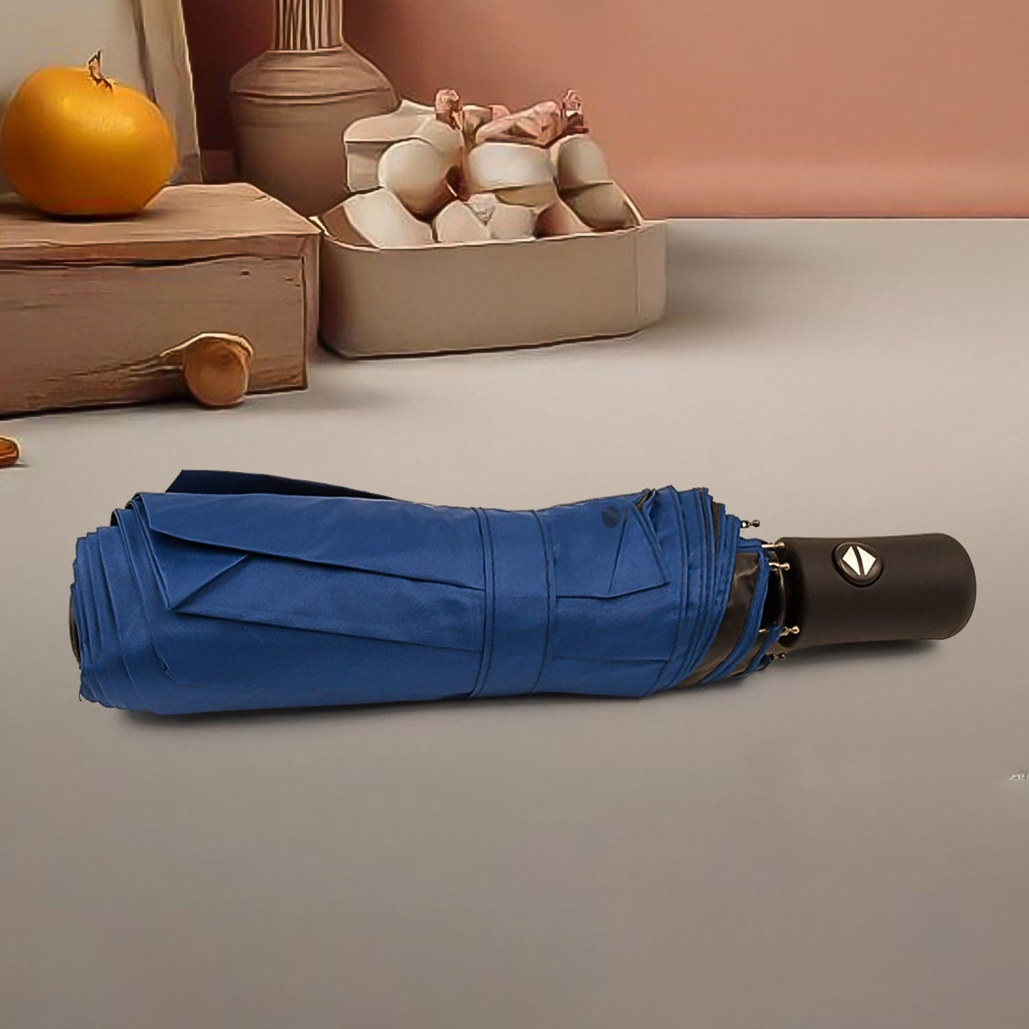 2-Fold Manual Open Umbrella (Umbrella With Case / 1 Set / Mix Color) thumbnail 3