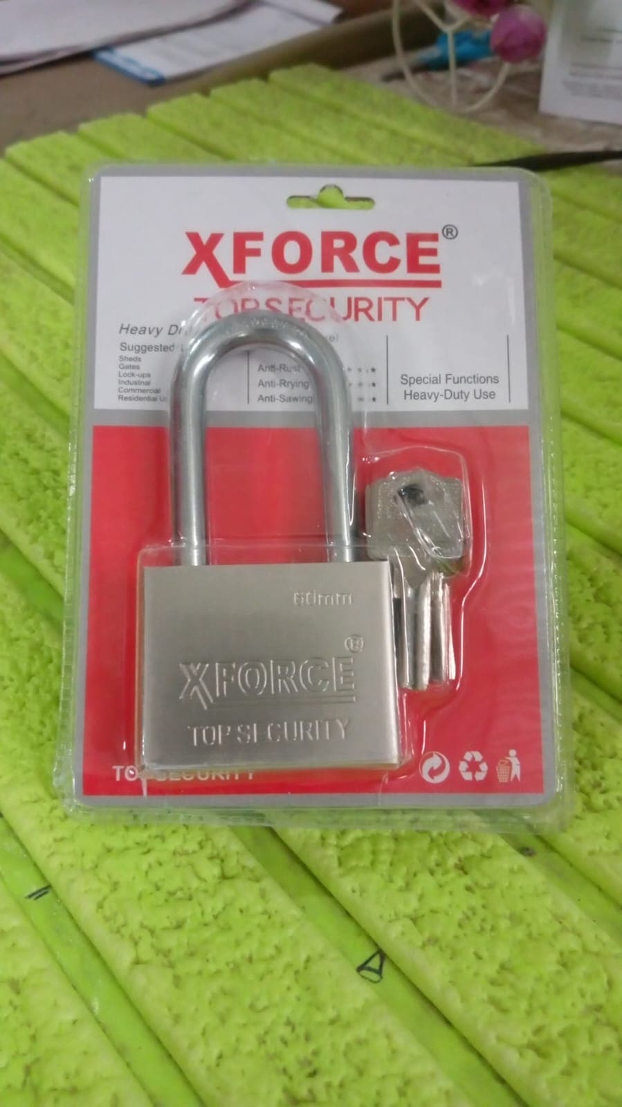 Multipurpose Solid 6 Keys Padlock 60 mm / 1 Pc) thumbnail 8