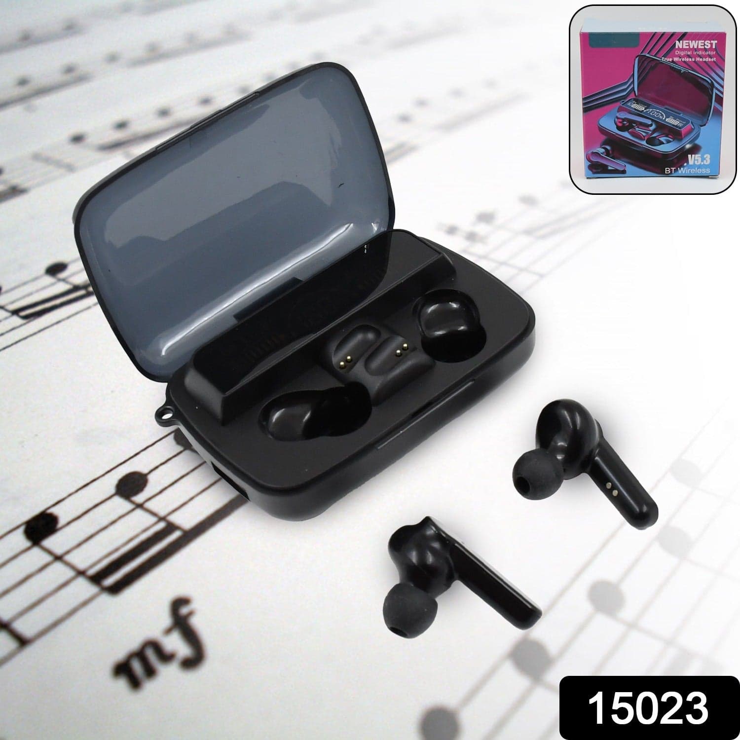 Wireless M19 Bluetooth Headphones True Wireless Airbuds thumbnail 2