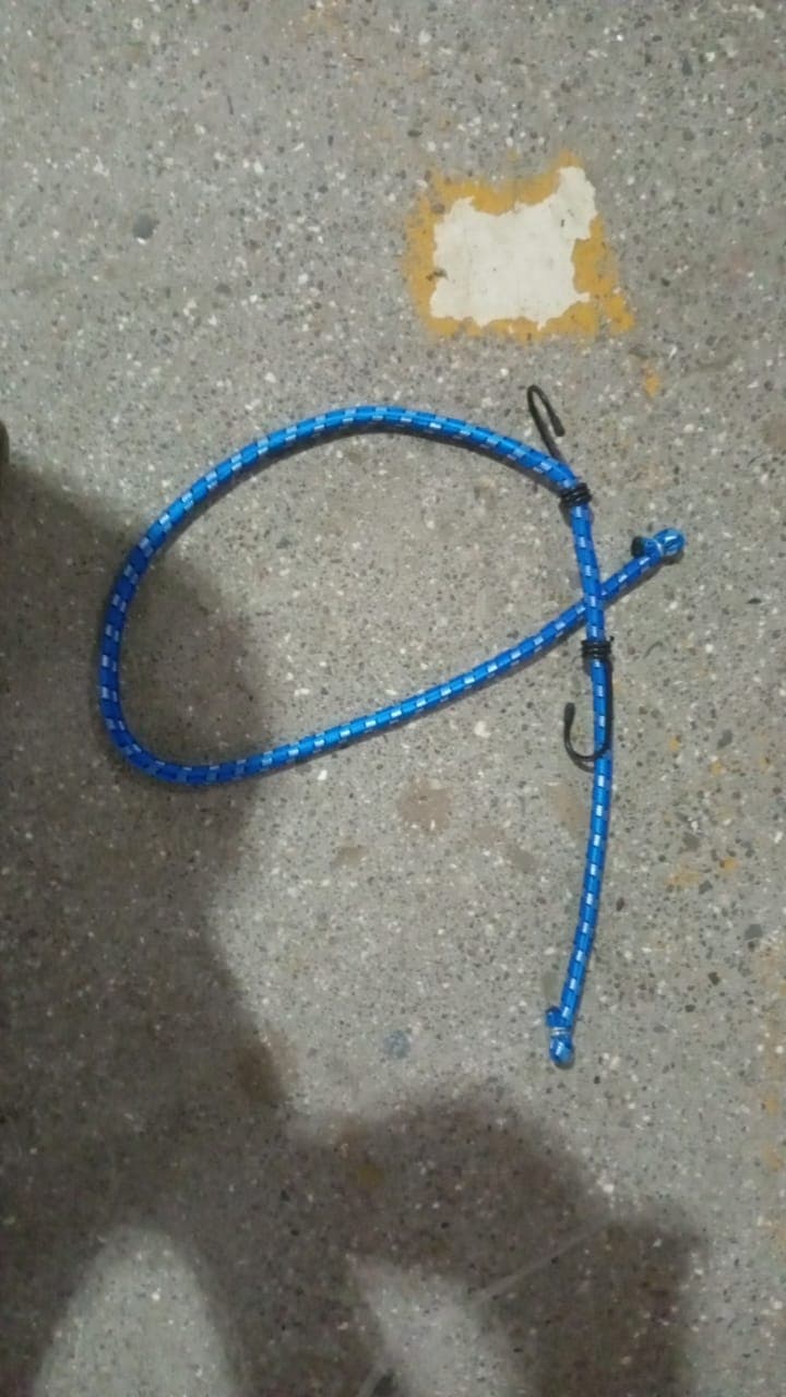 Nylon Elastic Tying Rope with Hooks (1 Pc / 1 Mtr.) thumbnail 7