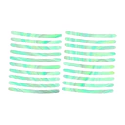 Car Wheel Hub Reflective Car Stickers, Night Warning Stickers (20 Pcs Set/ Multicolored)