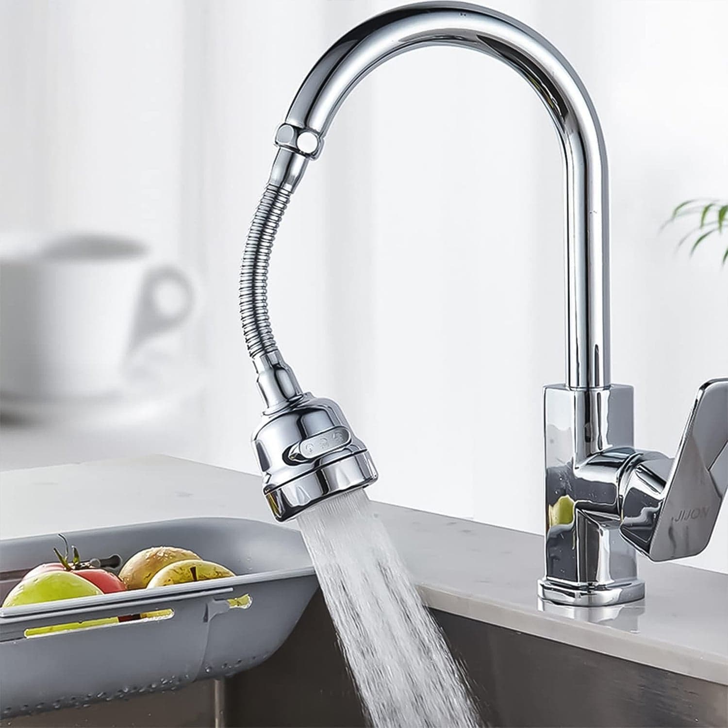 Water Faucet Sprayer Tap Extender for Kitchen Sink (1 Set) thumbnail 3