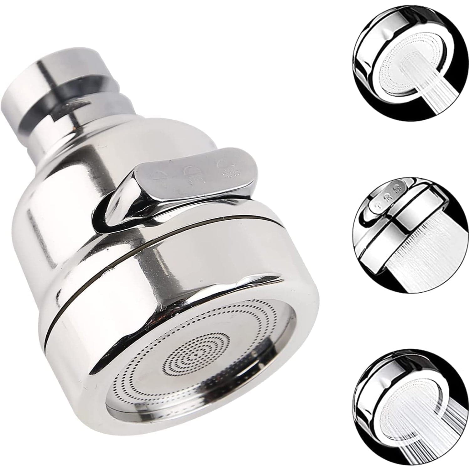 Faucet Sprayer Head, 360° Rotatable Faucet Extension (1 Set) thumbnail 5