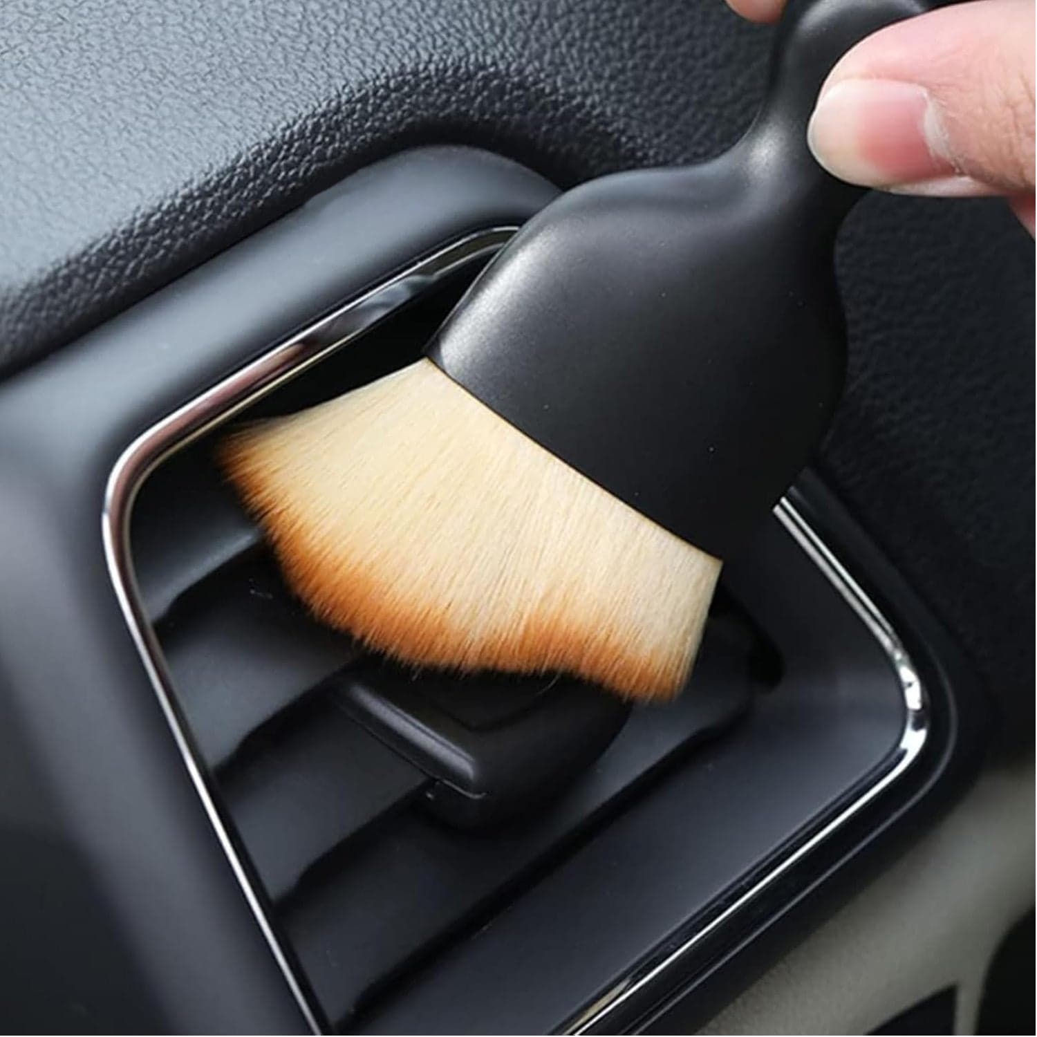 Mini Car Interior Cleaning Soft Brush -Car Cleaning Brushes Duster (1 Pc) thumbnail 4