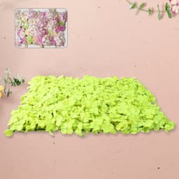 Plastic Wall Artificial Flowers Plant Base (60—40 CM / 1 Pc)