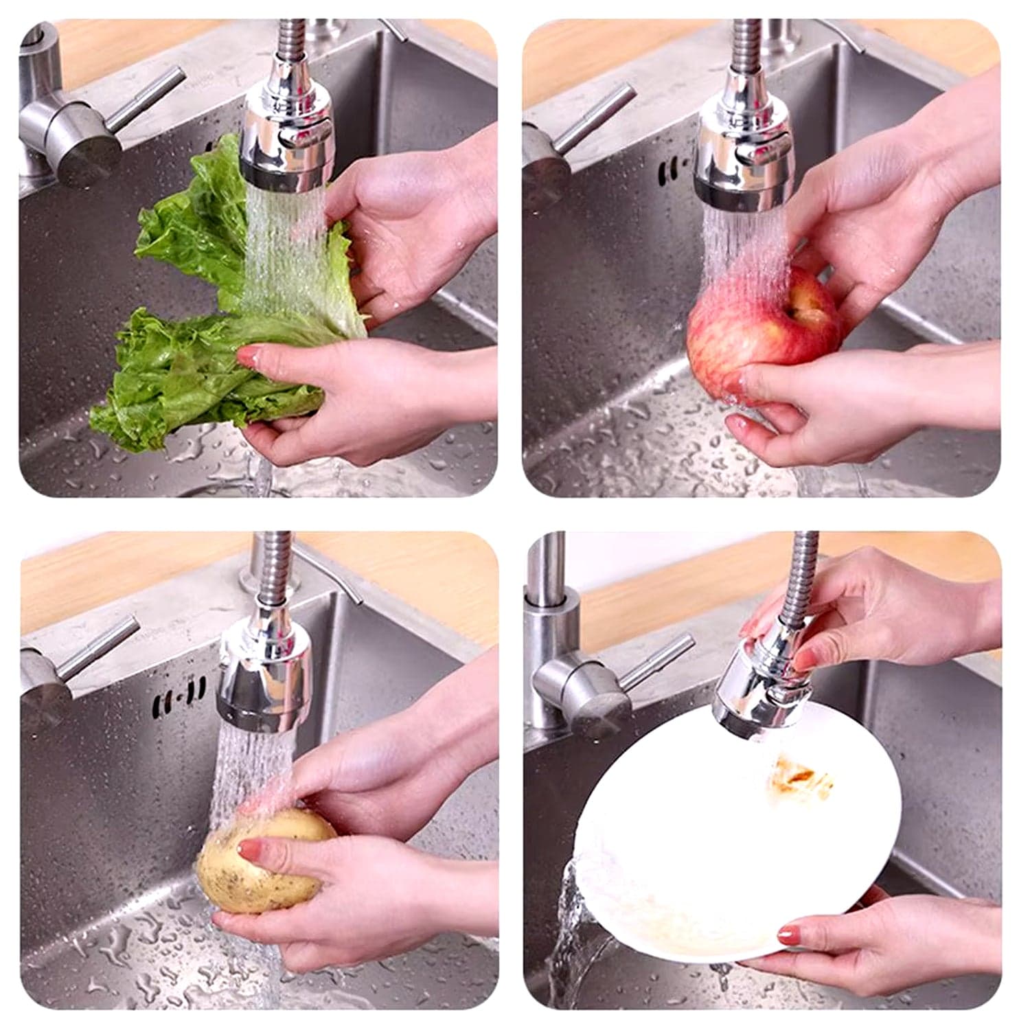 Water faucet Sprayer Extender for Kitchen Sink (1 Set) thumbnail 4