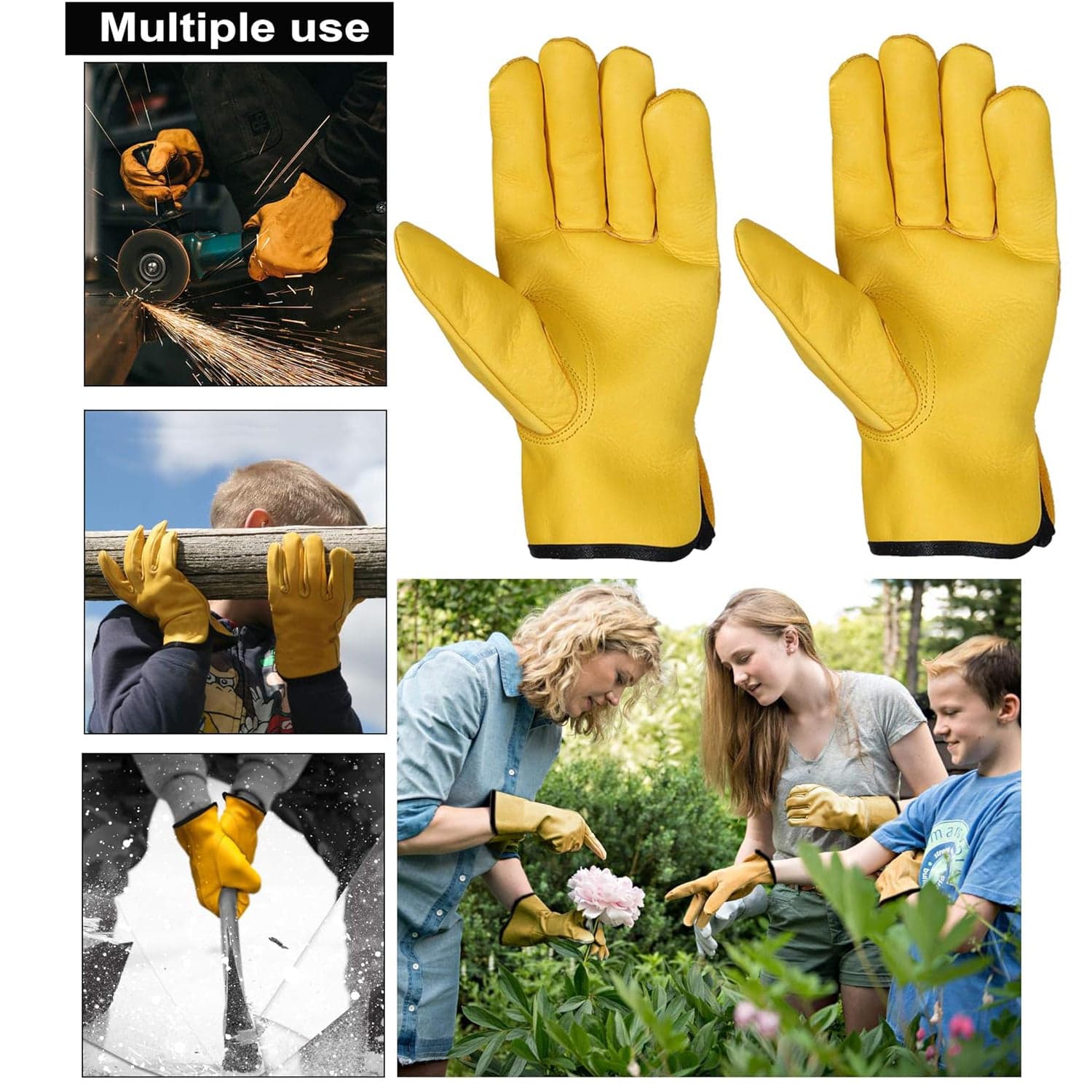 Work Gardening Gloves (1 Pair / B Grade) thumbnail 3