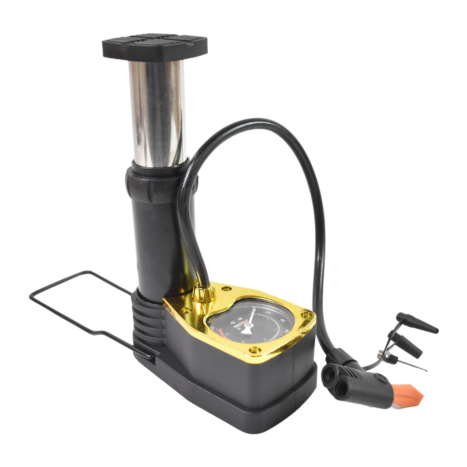 Portable High Pressure Foot Air Pump with Needle (1 Pc) thumbnail 5