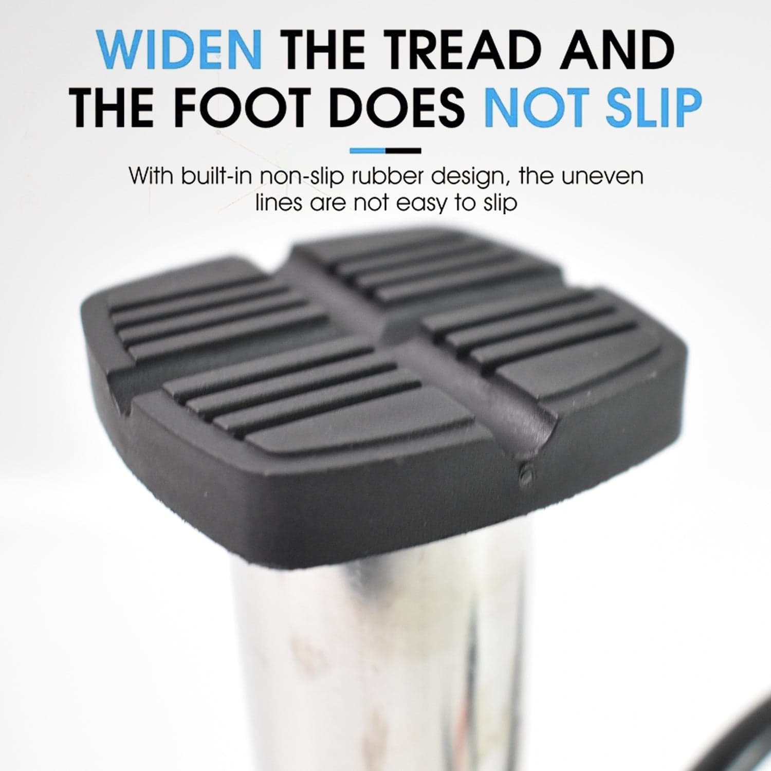 Portable High Pressure Foot Air Pump with Needle (1 Pc) thumbnail 6