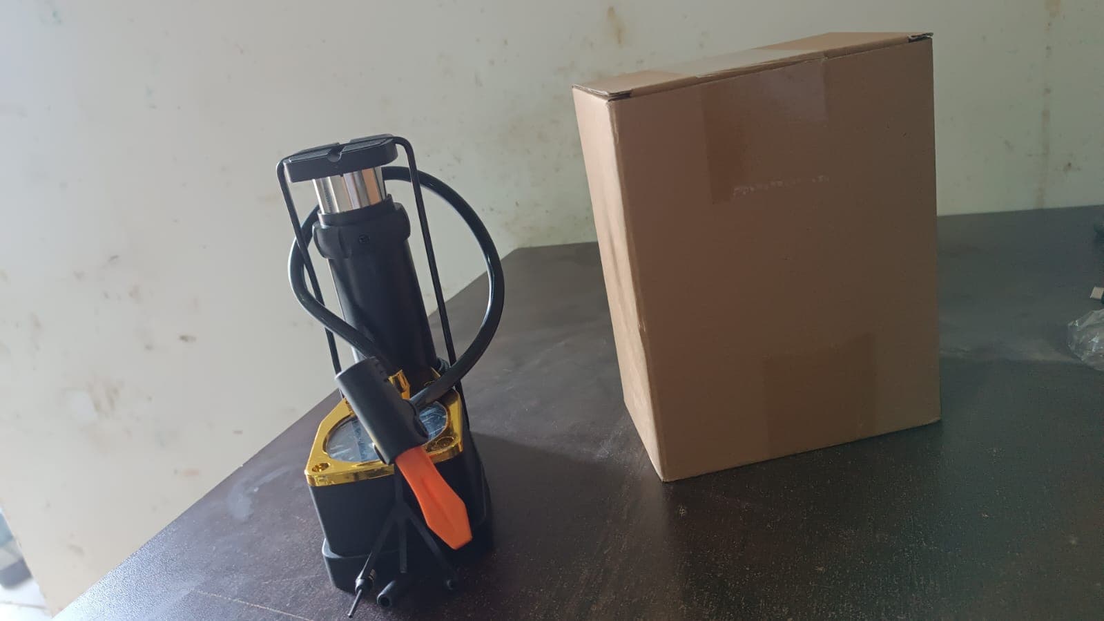 Portable High Pressure Foot Air Pump with Needle (1 Pc) thumbnail 7