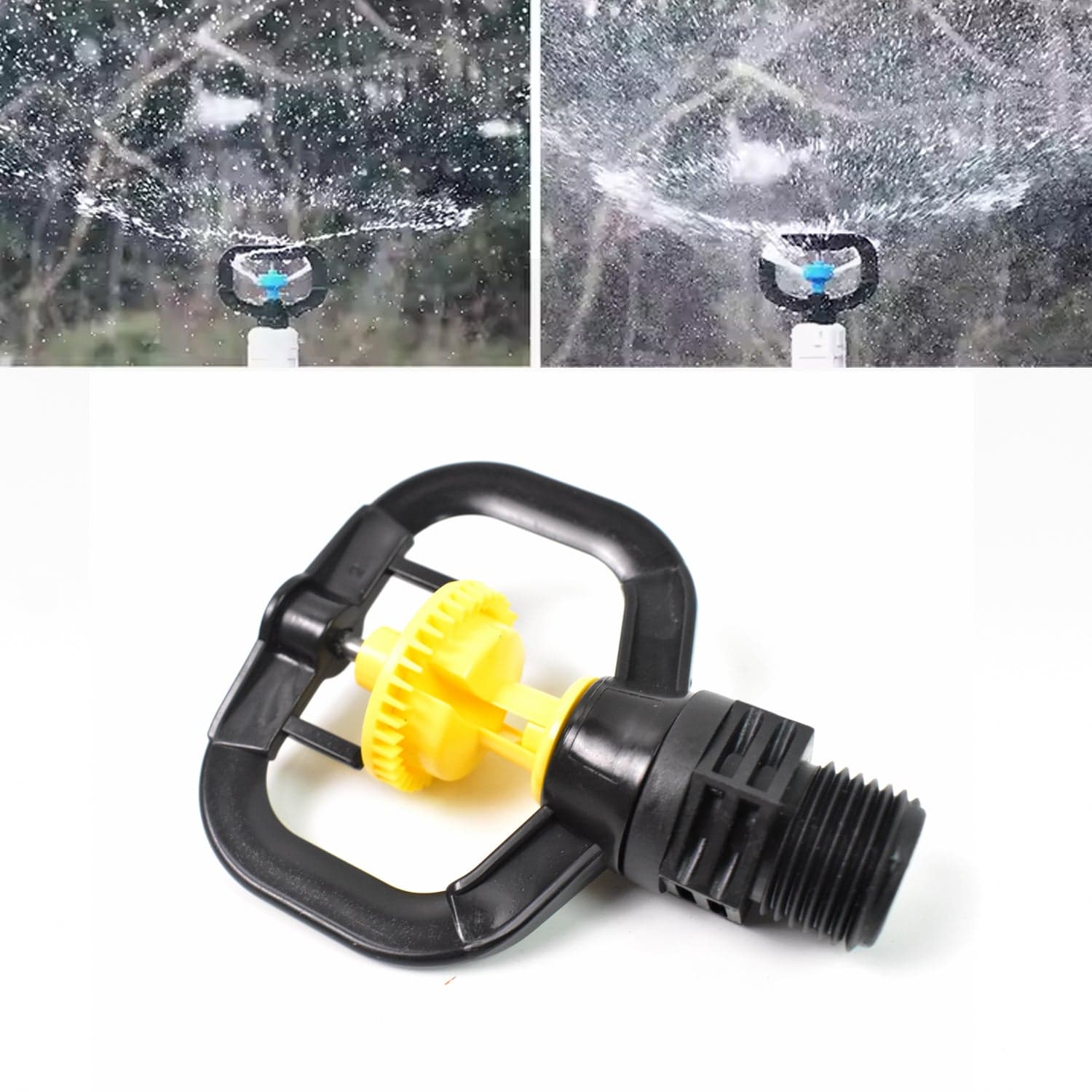 Rotating Irrigation Sprinkler Plastic Spray Nozzle (1 Pc) thumbnail 3