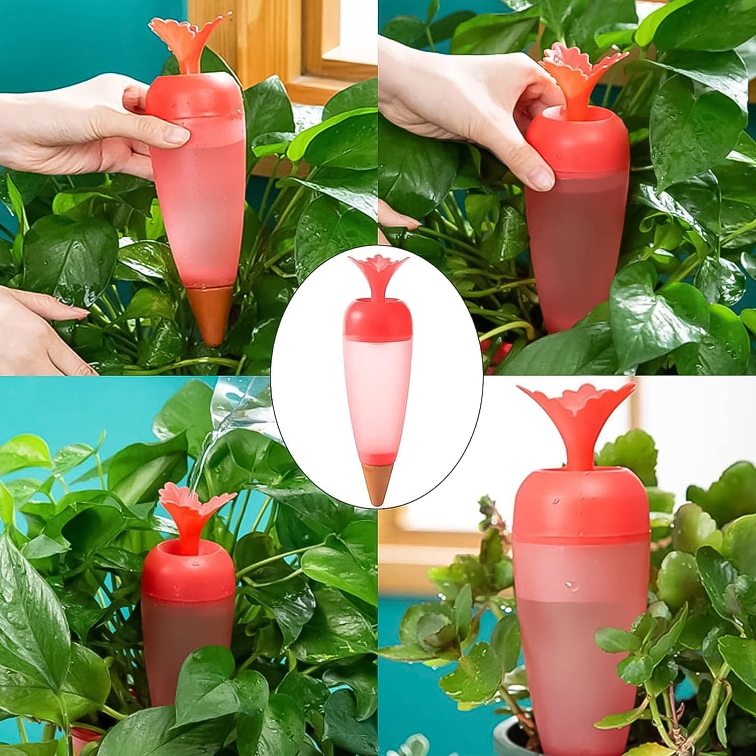 Self Watering Spike Plant Watering Globes And Automatic Plant Watering System (1 Pc) thumbnail 3