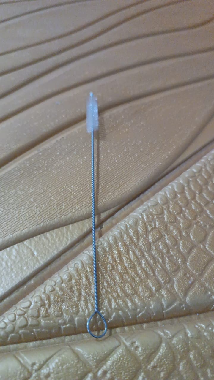 Stainless Steel Straw Cleaning Brush Drinking Pipe (20 Cm / 1 Pc) thumbnail 7
