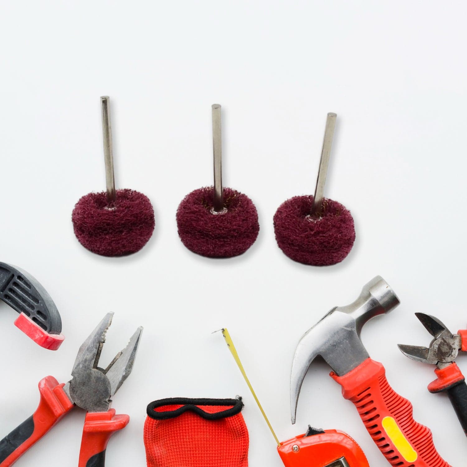 Abrasive Buffing Polishing Wheel Set (3 Pcs) thumbnail 3