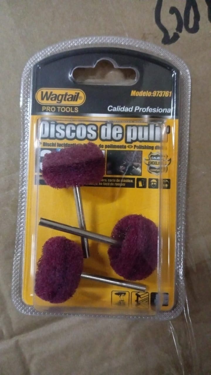Abrasive Buffing Polishing Wheel Set (3 Pcs) thumbnail 7