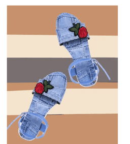 LifeO -Slider Blue For Girls & Woman