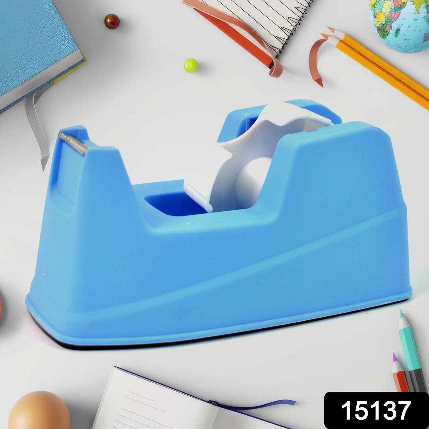 Plastic Tape Dispenser Cutter for Home Office use (1 pc / Big) thumbnail 2