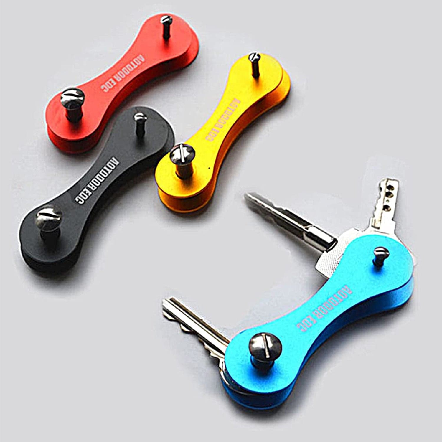 Metal Key Holder Multifunctional Portable Key Accessory (1 Pc / Mix Color) thumbnail 7