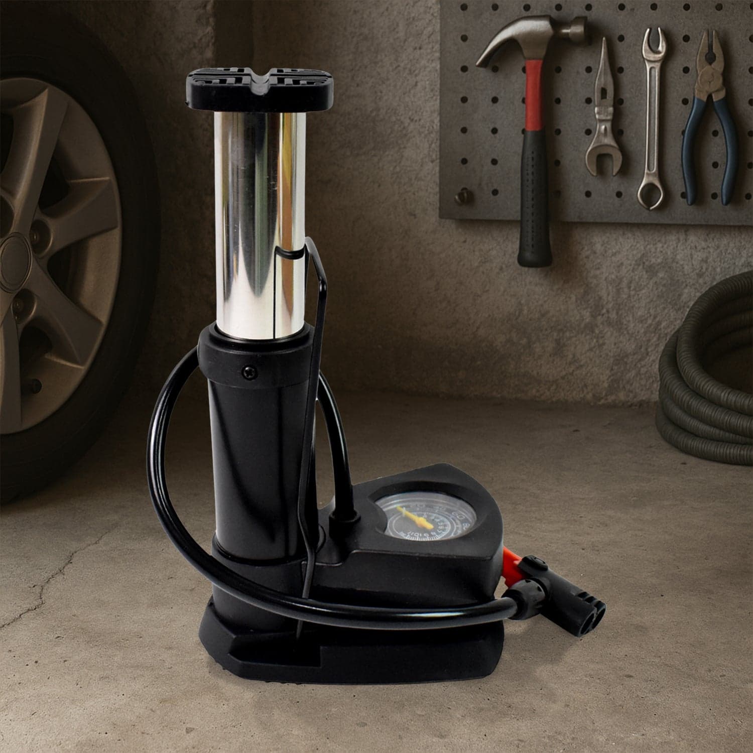 Portable Mini Bike Pump / Cycle Pump Foot (1 Pc) thumbnail 3