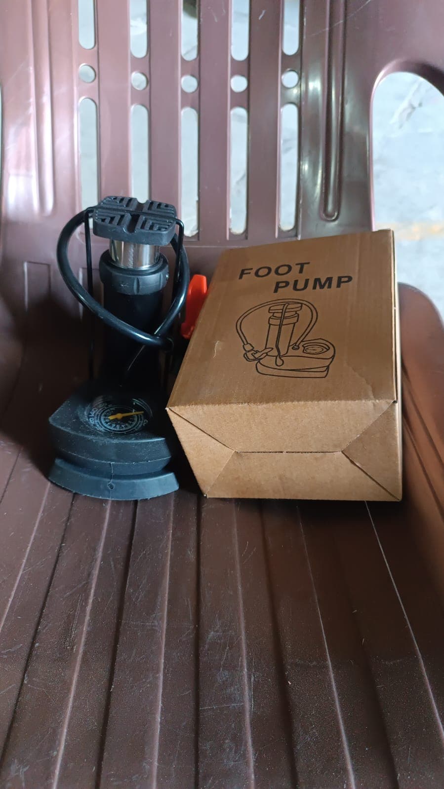 Portable Mini Bike Pump / Cycle Pump Foot (1 Pc) thumbnail 8