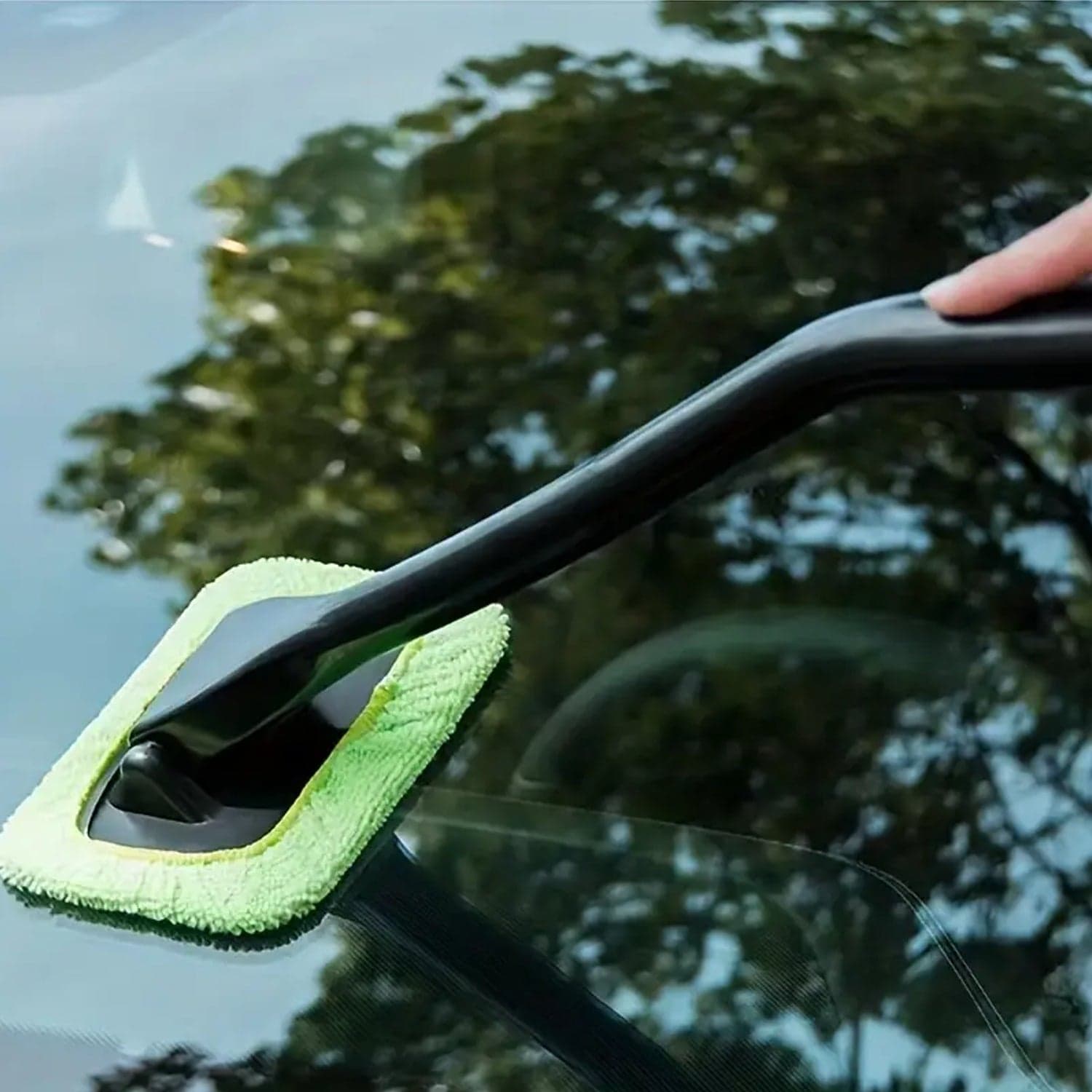 Windshield Clean Car Glass Cleaner Wiper With Microfiber Cloth (1 Pc / 38 Cm Long) thumbnail 5
