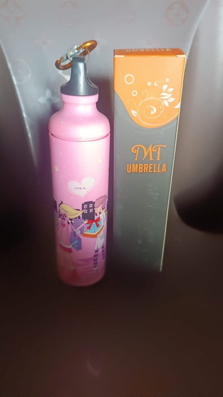 4 Fold Foldable Bottle Summer Umbrella for On-the-Go (1 Pc / Mix Color) thumbnail 7