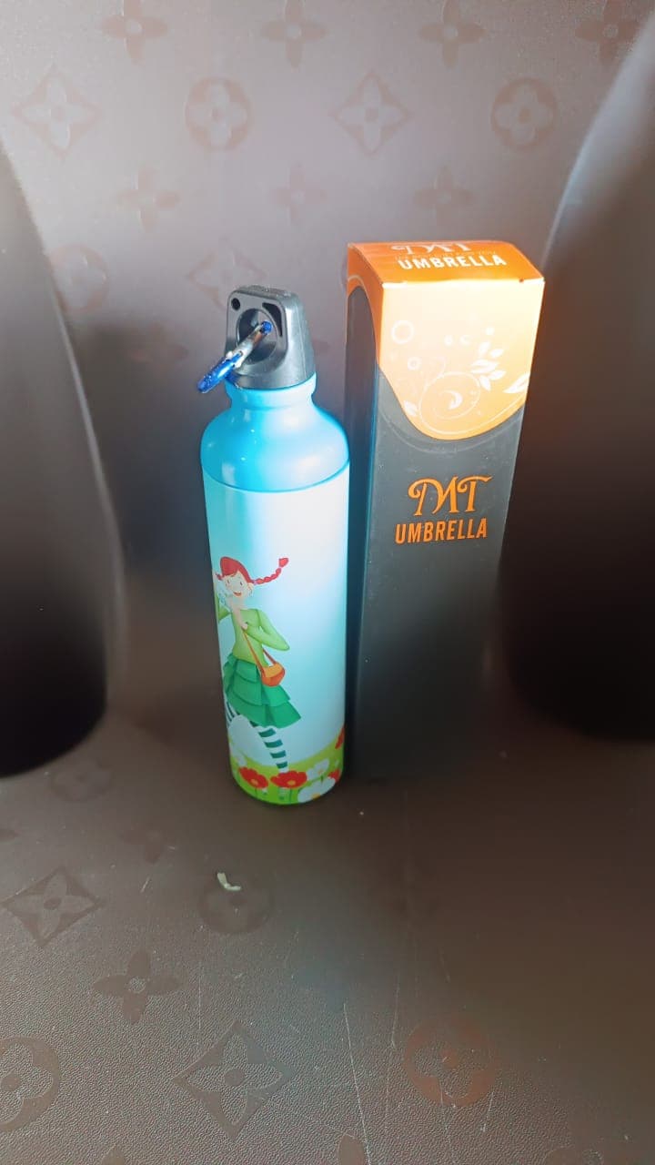 4 Fold Foldable Bottle Summer Umbrella for On-the-Go (1 Pc / Mix Color) thumbnail 8