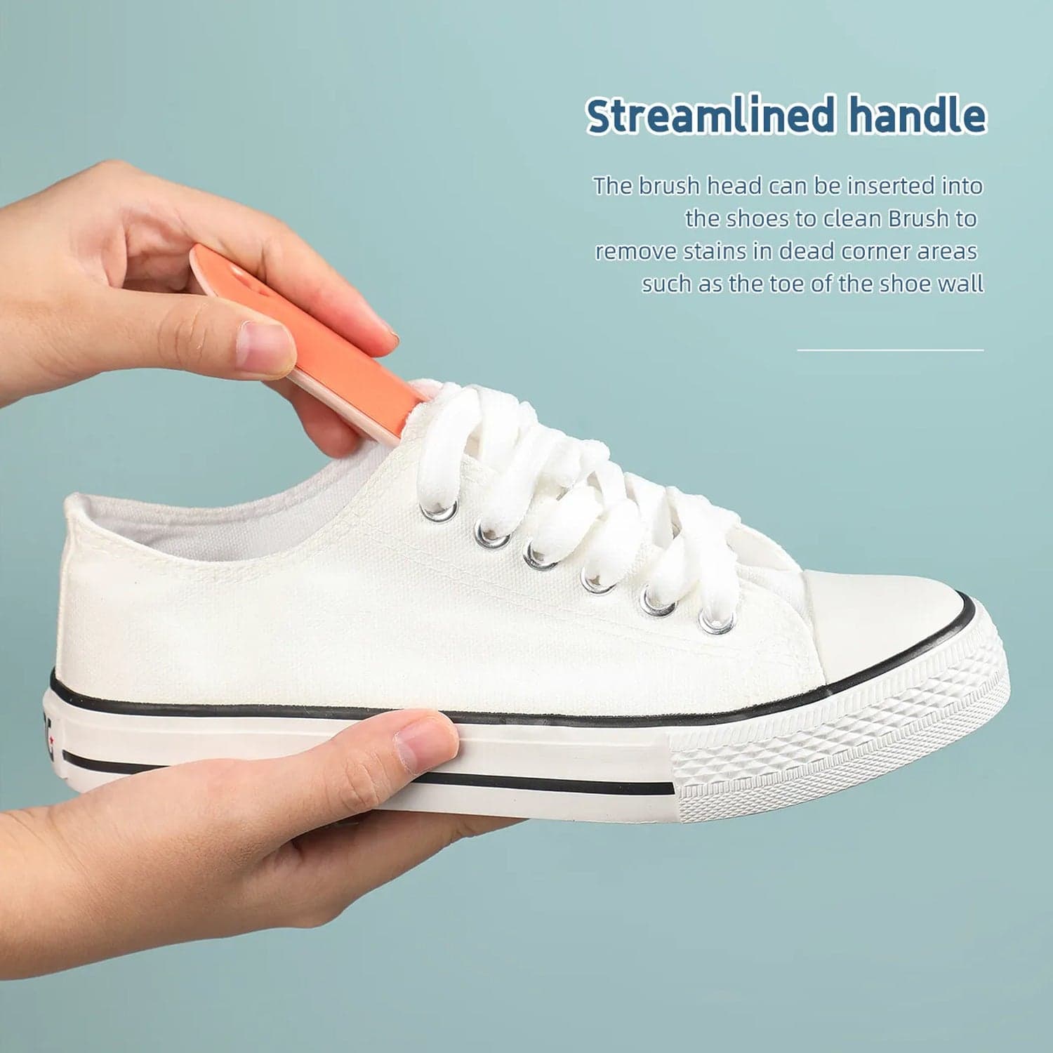 Small Cleaning Brush Shoes and Clothes Cleaning Brush (1 Pc) thumbnail 6