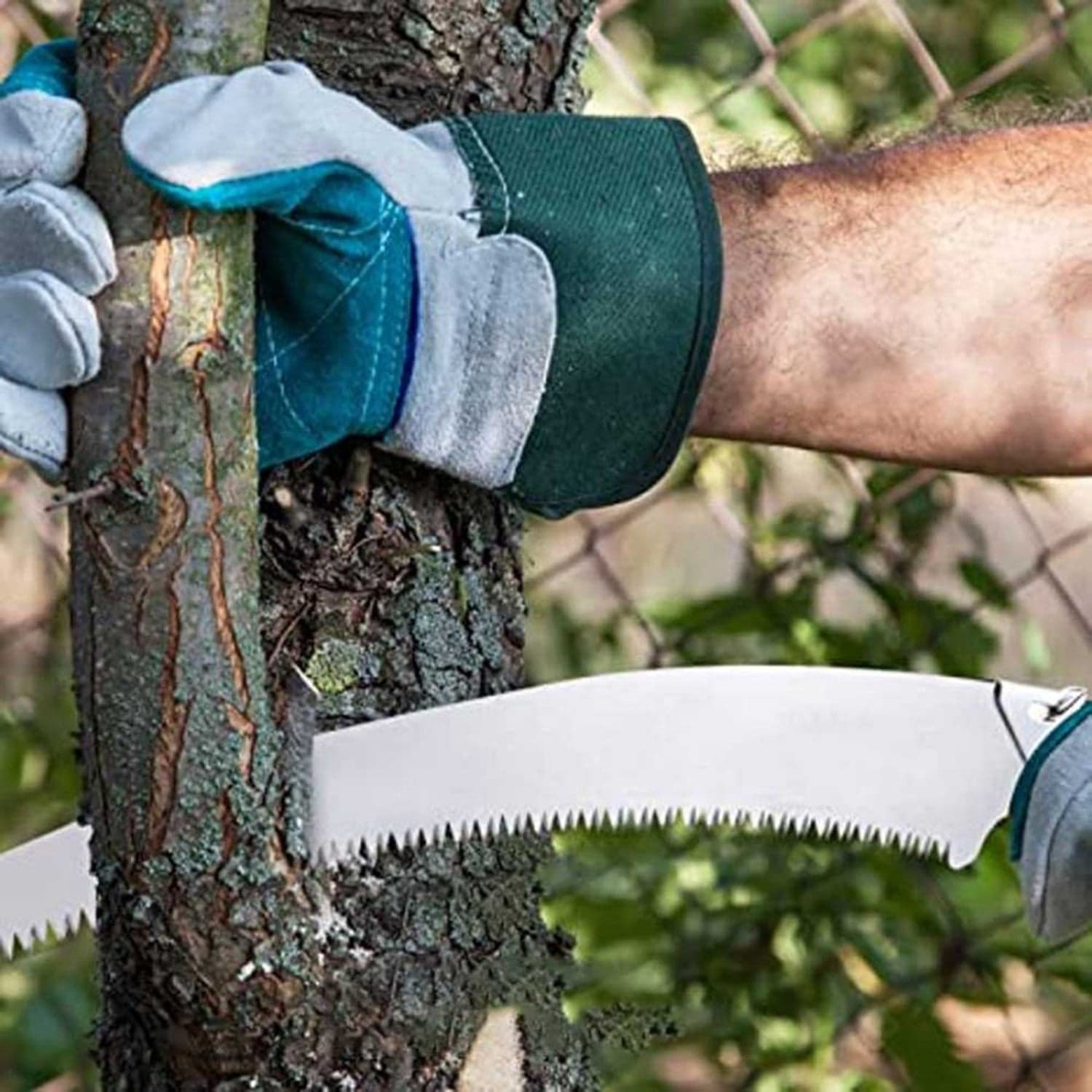 Hand Pruning Saw For Tree Branch Cutter (1 Pc / With Cover / 50 Cm Long) thumbnail 4