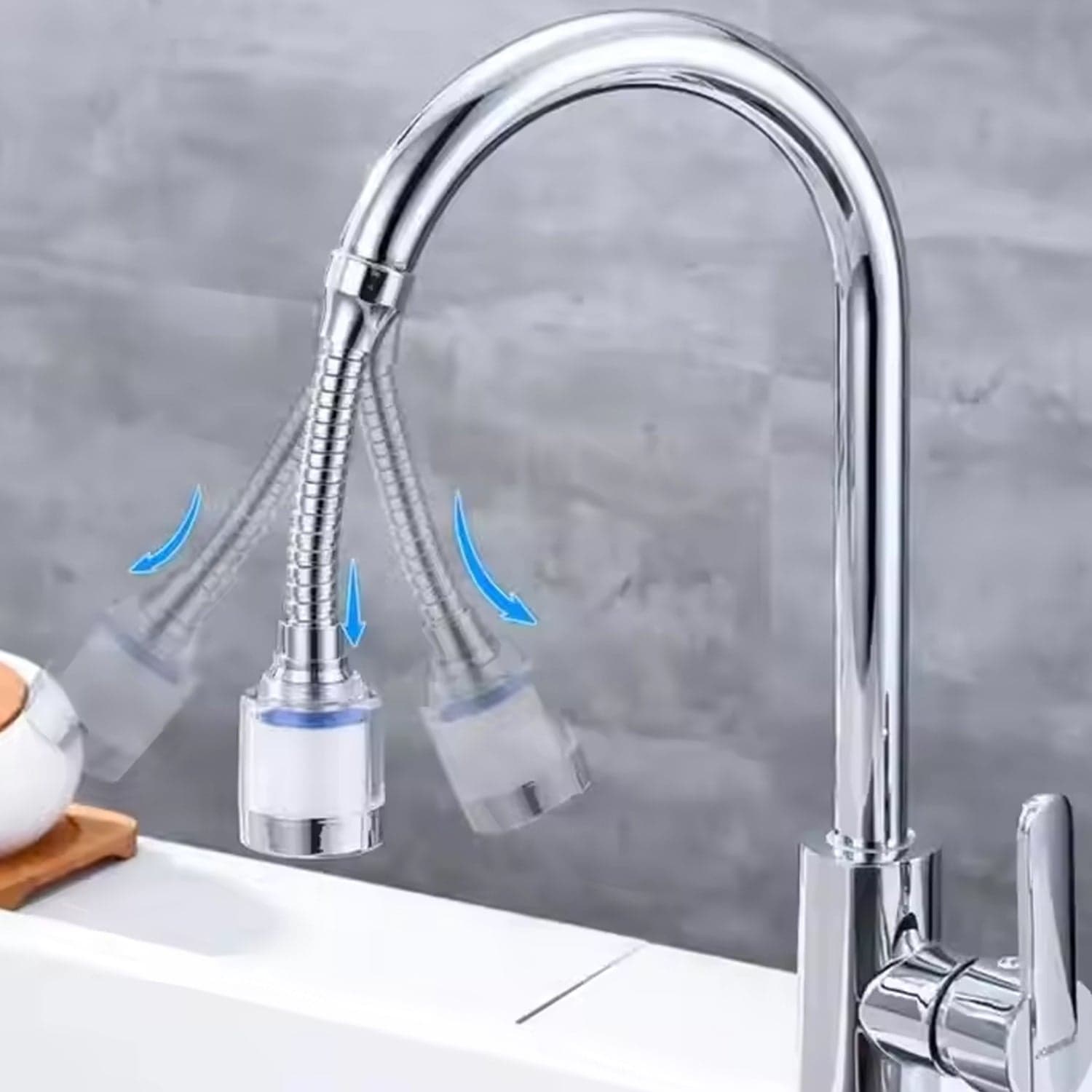 Plastic Water-Saving Sprinkler, Faucet Aerator (6.5 Inch) thumbnail 5