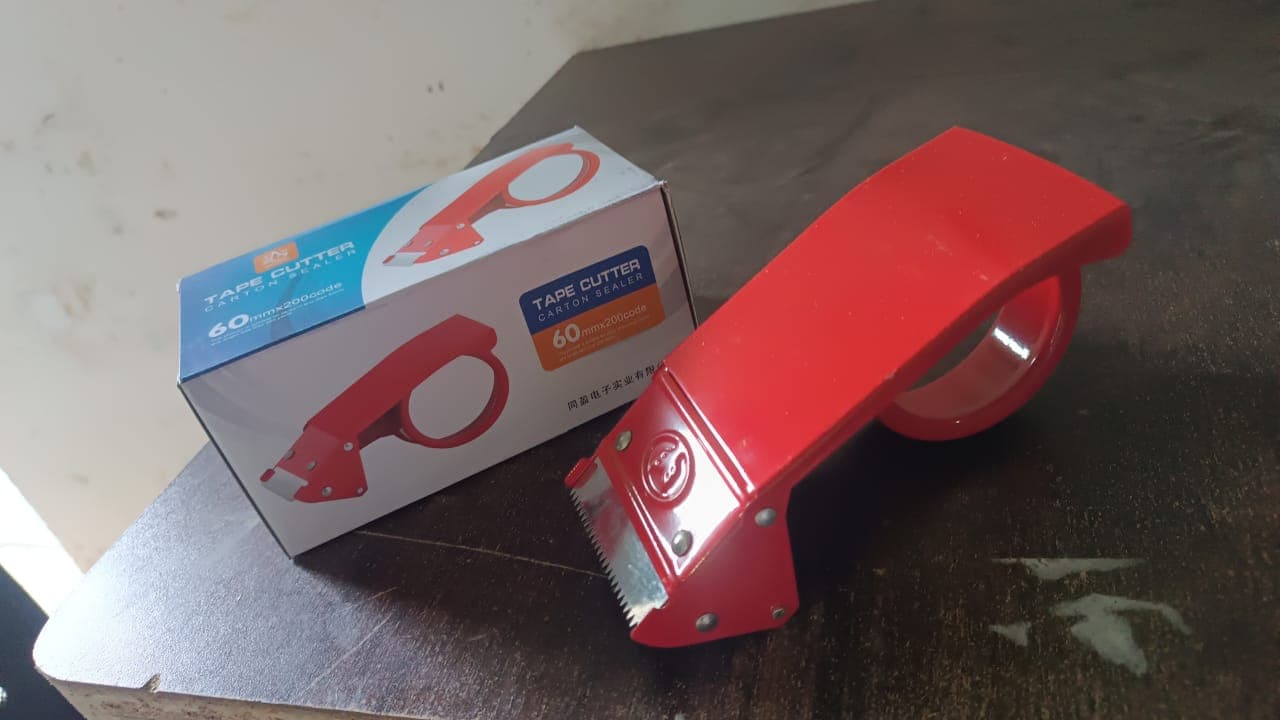 Metal Packing Tape Dispenser Cutter (60 MM / 1 Pc) thumbnail 7