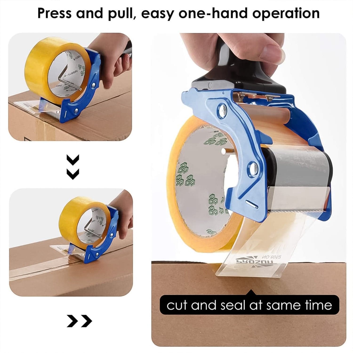 Heavy Duty Industrial Packing Tape Dispenser 1 Pc thumbnail 3