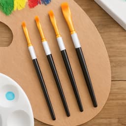 Premium Paint Brushes, Watercolor Acrylic Paint Brushes (4 Pcs Set)