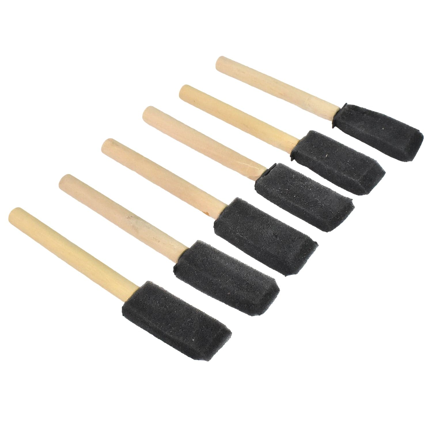 Multipurpose Sponge Brushes for Painting with Wooden Handles (6 Pcs Set) thumbnail 5