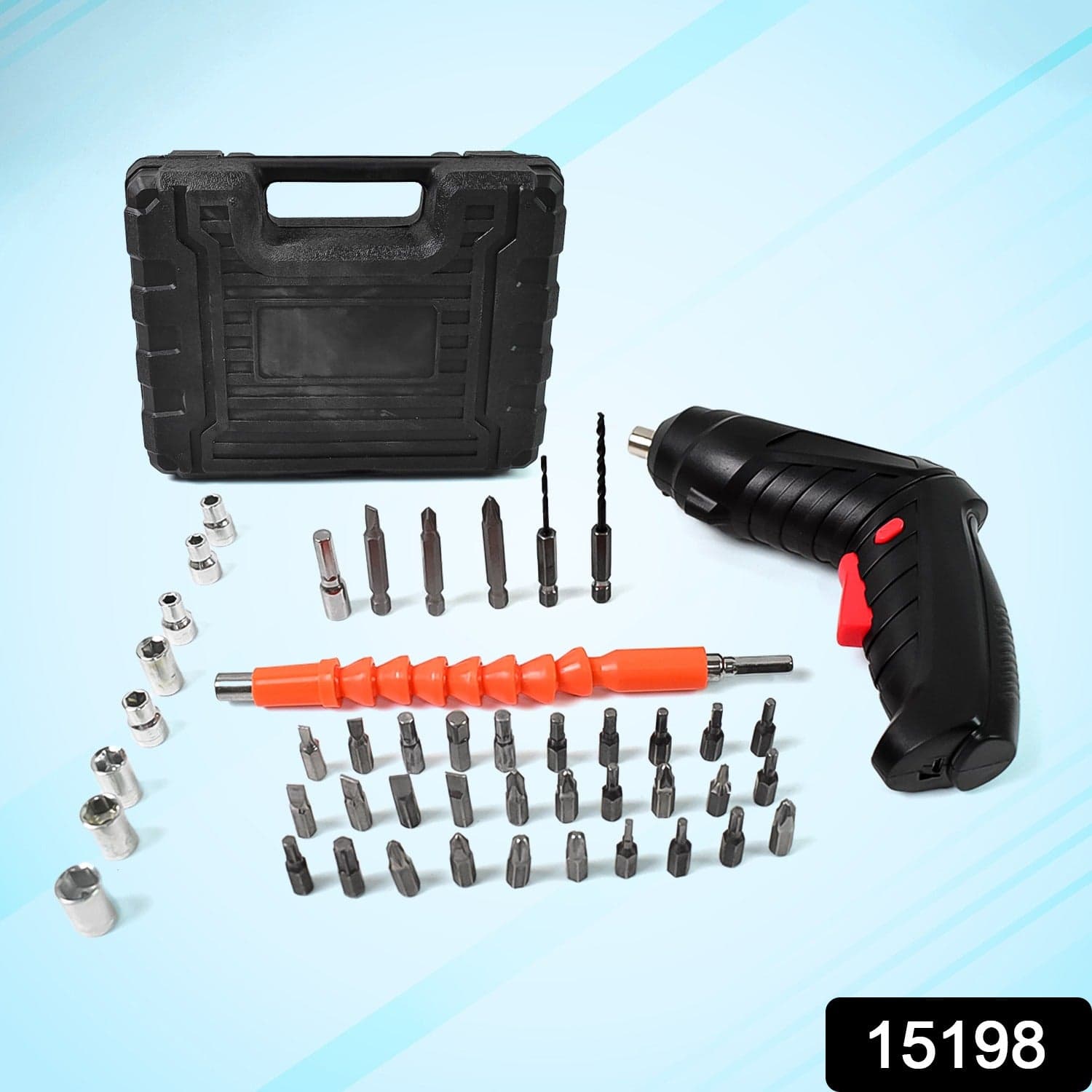 Small Screwdriver with LED Light, Screwdrivers Bit Set (48 Pcs Set) thumbnail 2