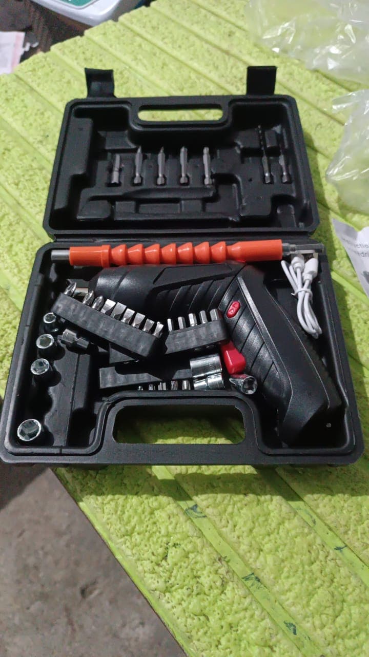 Small Screwdriver with LED Light, Screwdrivers Bit Set (48 Pcs Set) thumbnail 8
