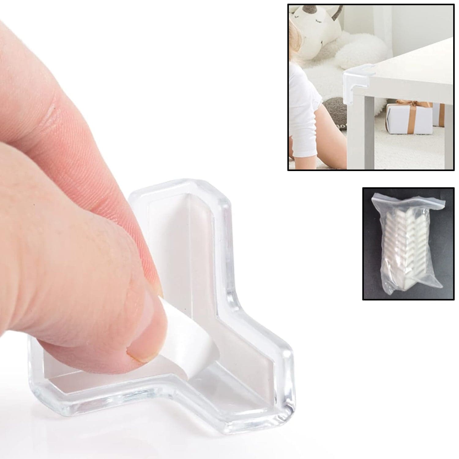 Corner Protector for Baby (10 Pcs Set / T Shape) thumbnail 1