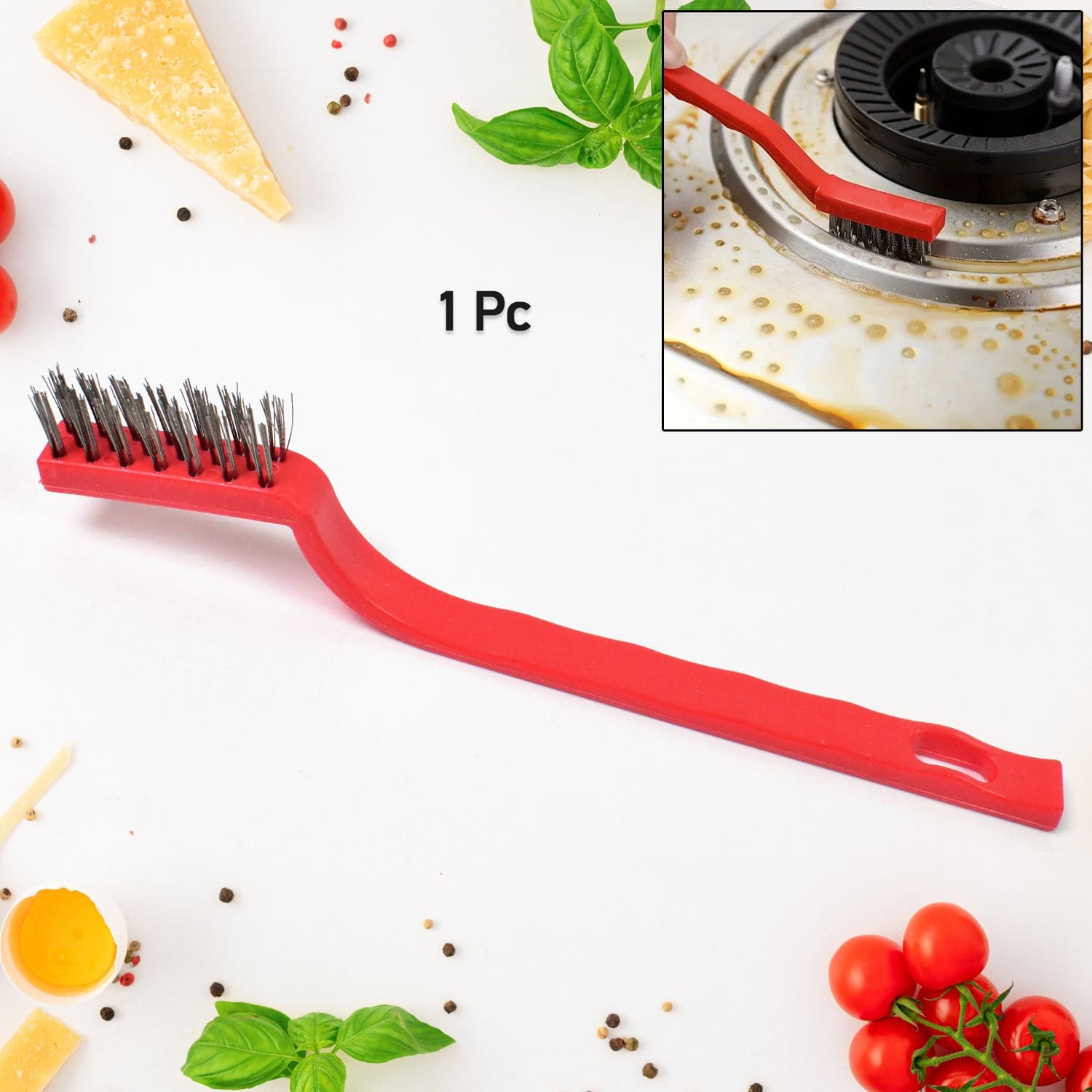 Mini Wire Brush Stainless Steel (1 Pc) thumbnail 1