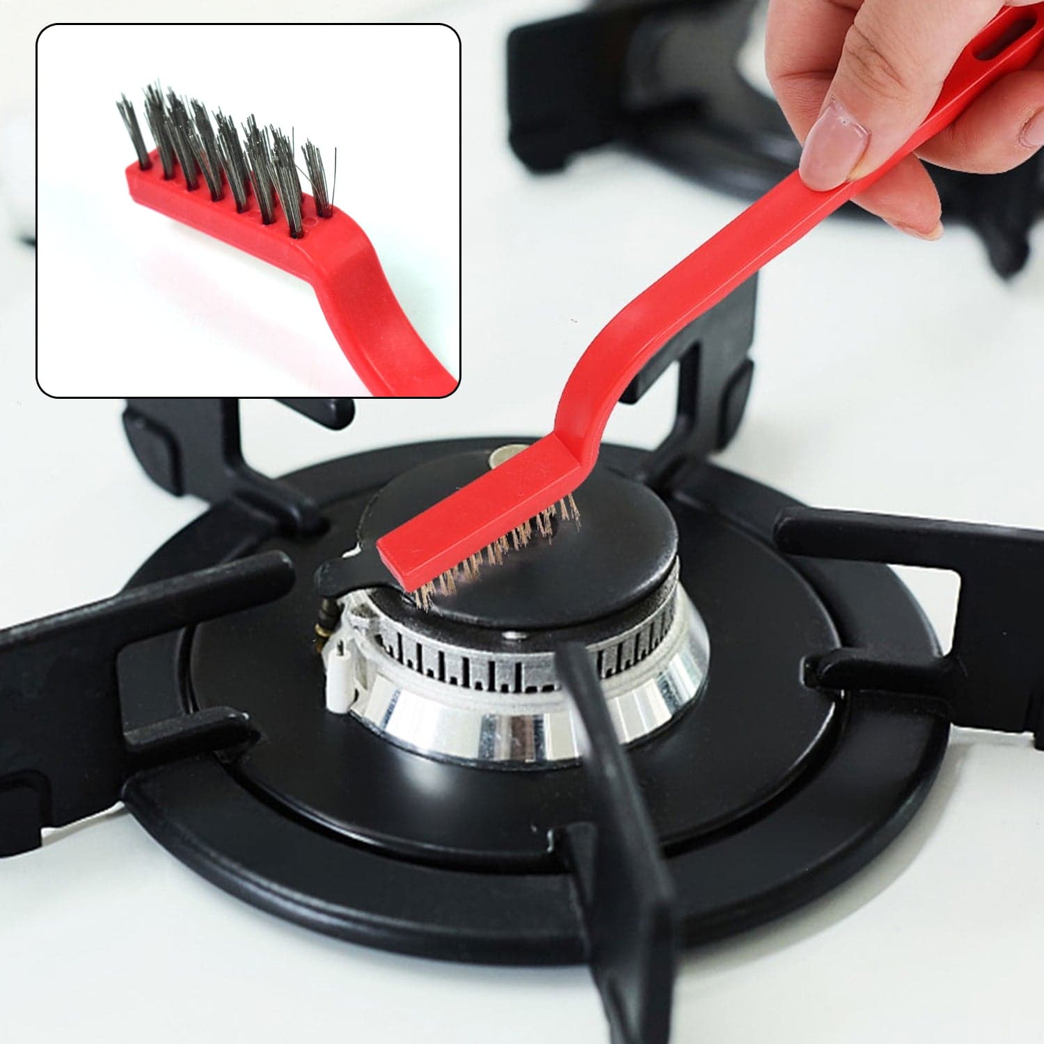 Mini Wire Brush Stainless Steel (1 Pc) thumbnail 3