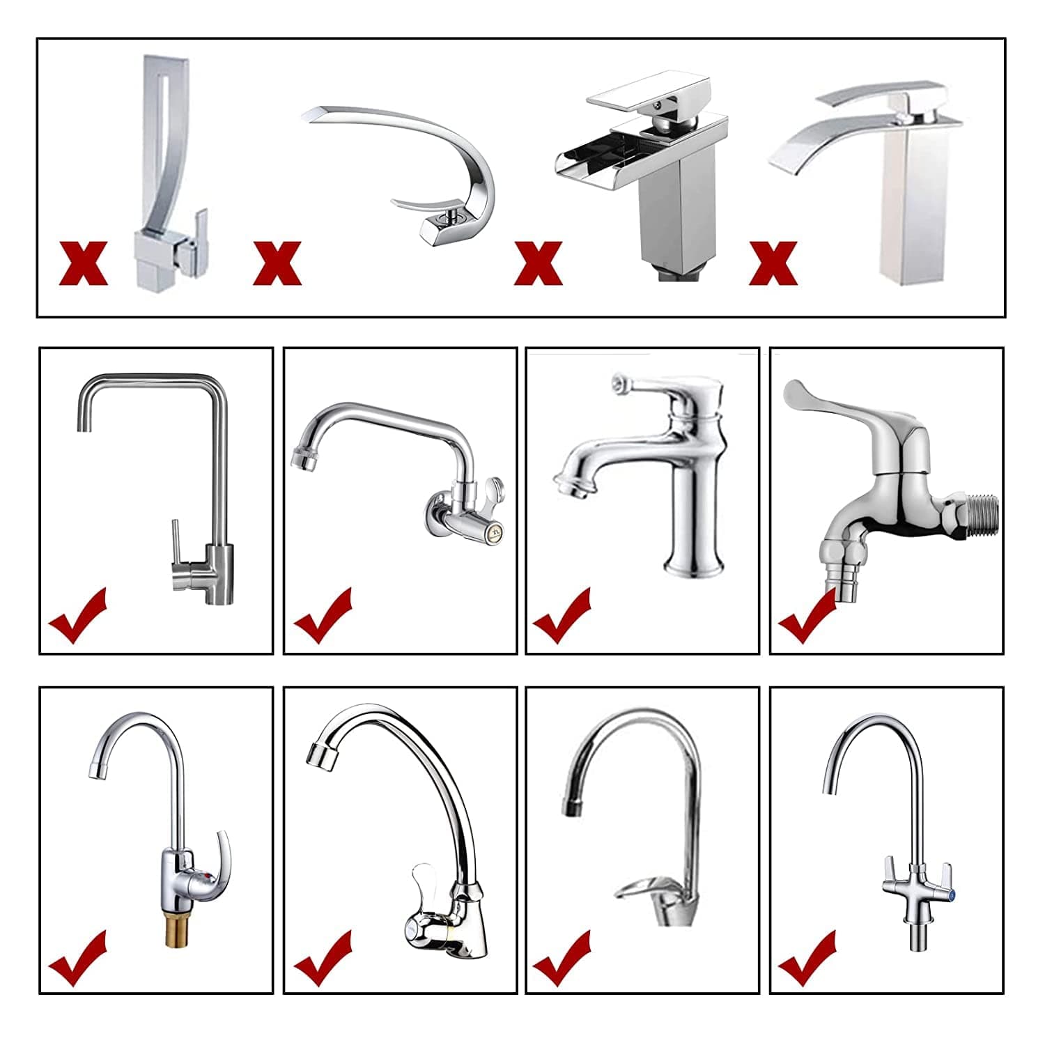 Kitchen Faucet Water Filter Tap Purifier - 4 Layer Activated Carbon for Clean Water thumbnail 8