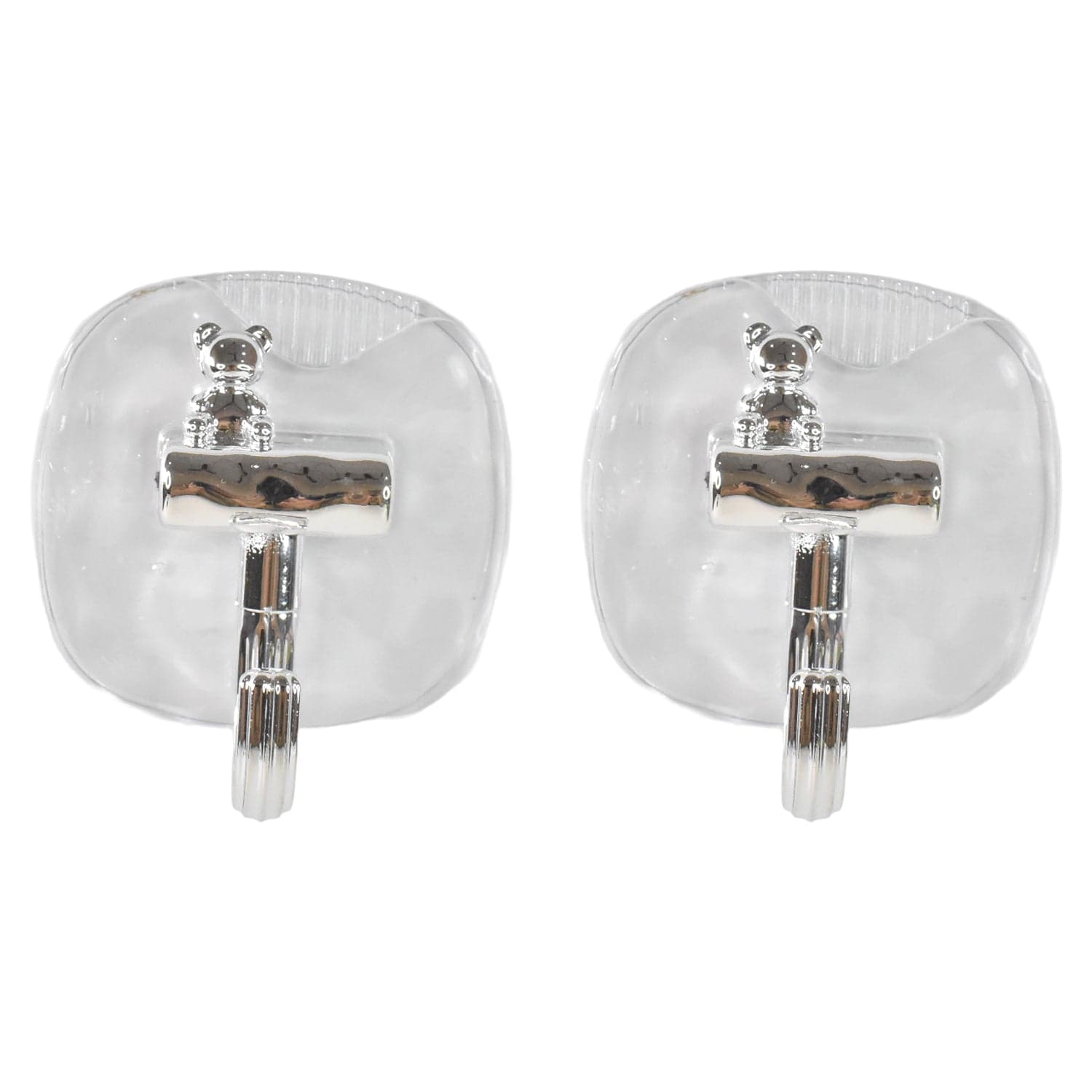 Large Plastic Self Adhesive Wall Hooks (2 Pc) thumbnail 5