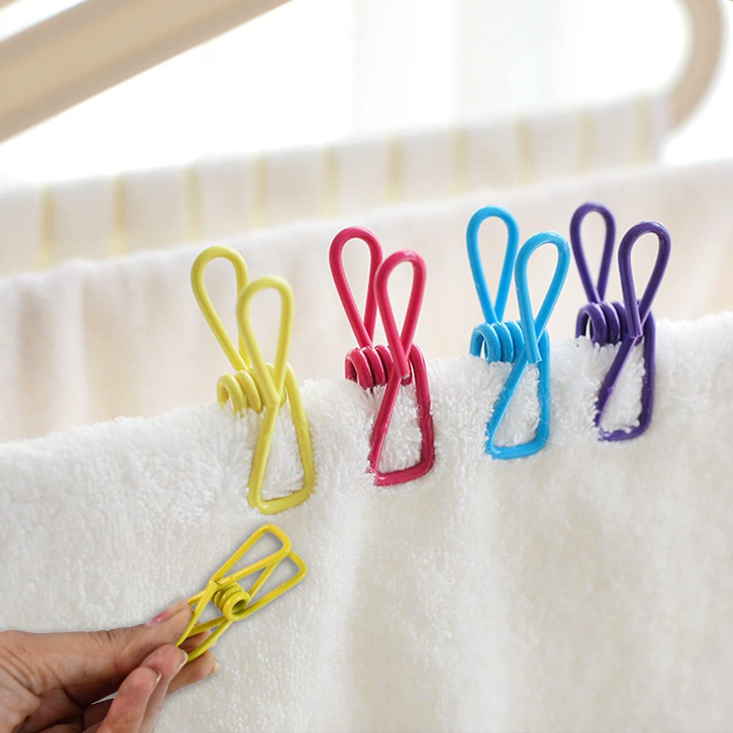 Metal Clothes pins Clips (5 Pcs Set) thumbnail 1