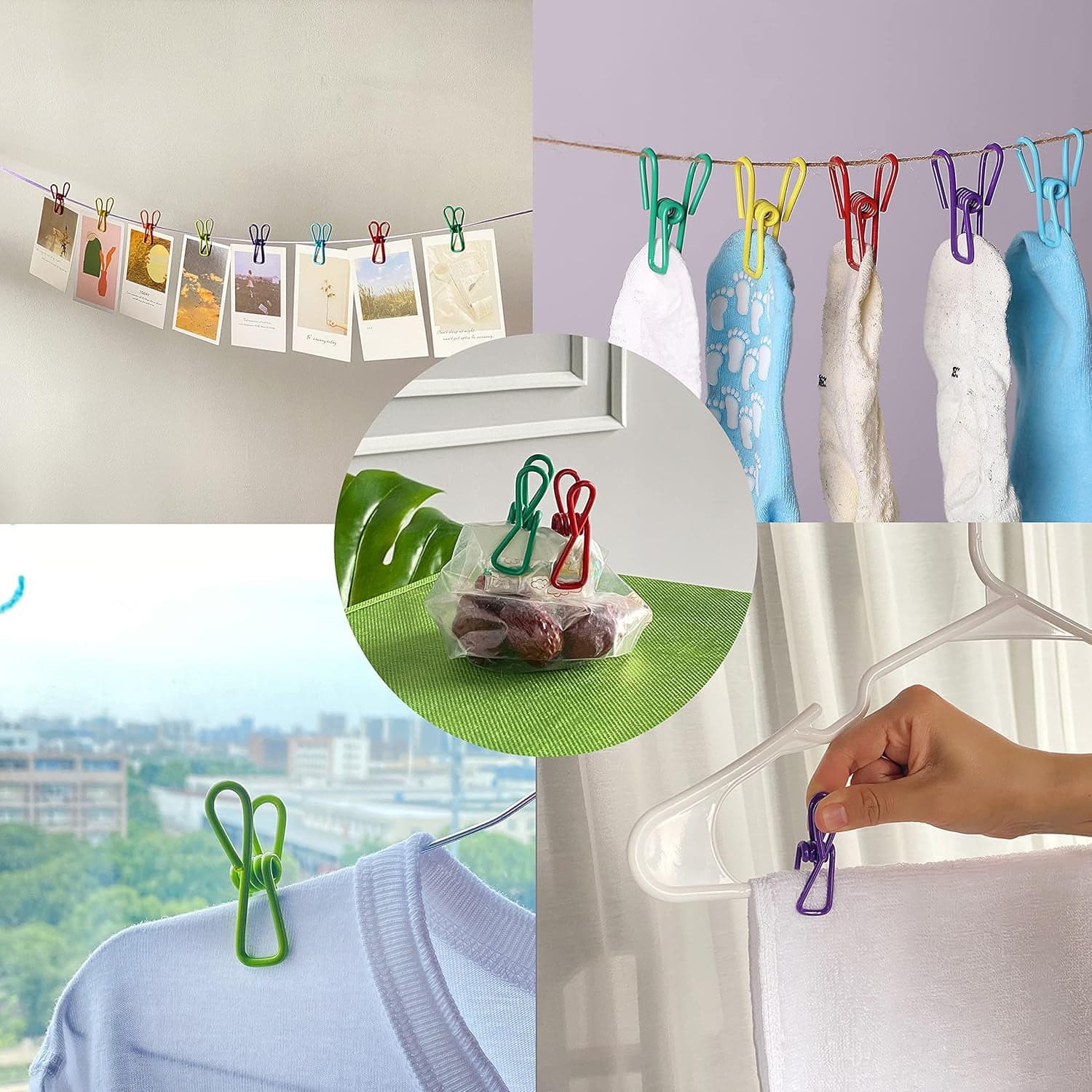 Metal Clothes pins Clips (5 Pcs Set) thumbnail 6