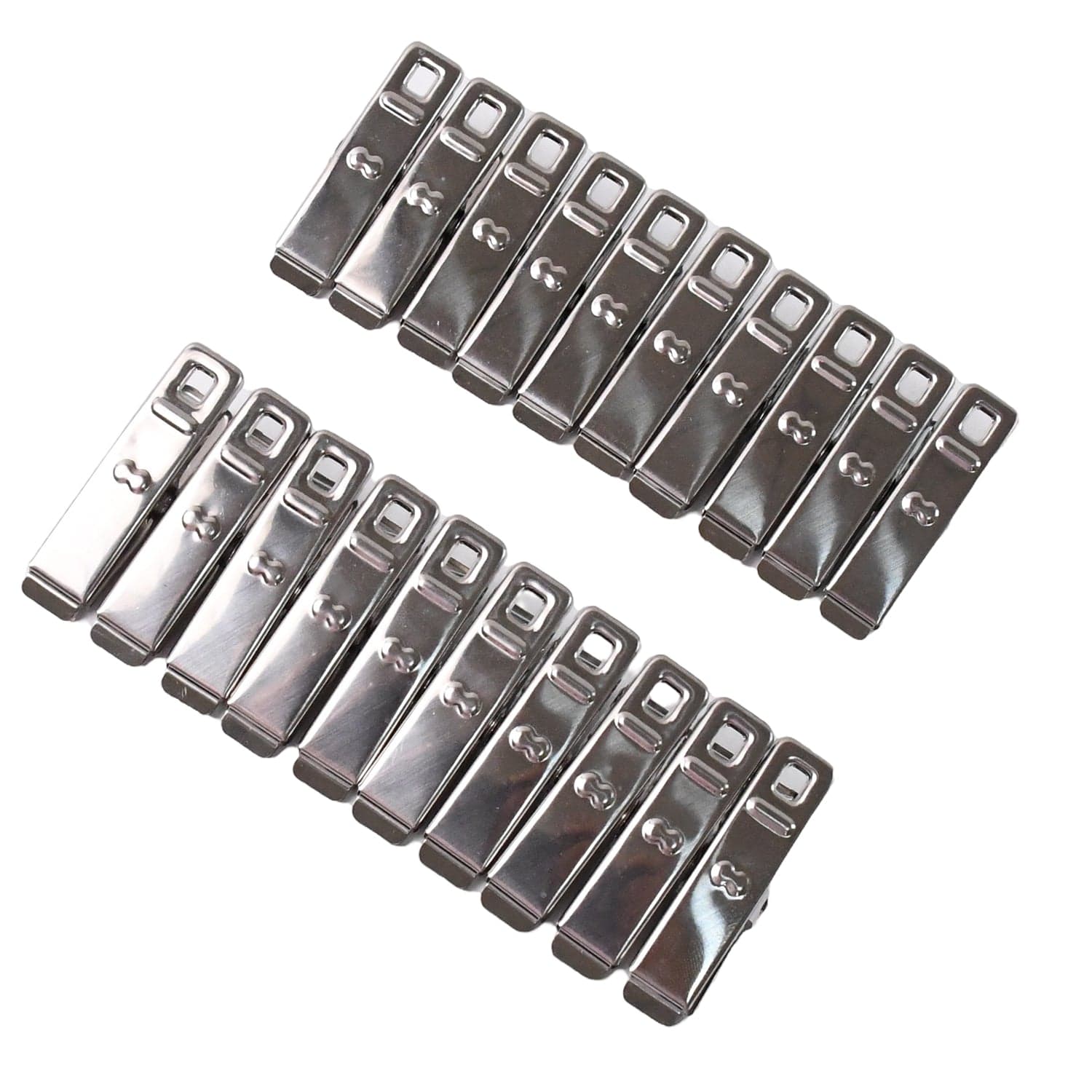 Cloth Drying Pins Stainless Steel Cloth Clips (20 Pcs Set) thumbnail 5