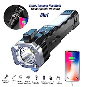Portable 3W Rechargeable Torch Led Flashlight Long Distance Beam Range thumbnail 5