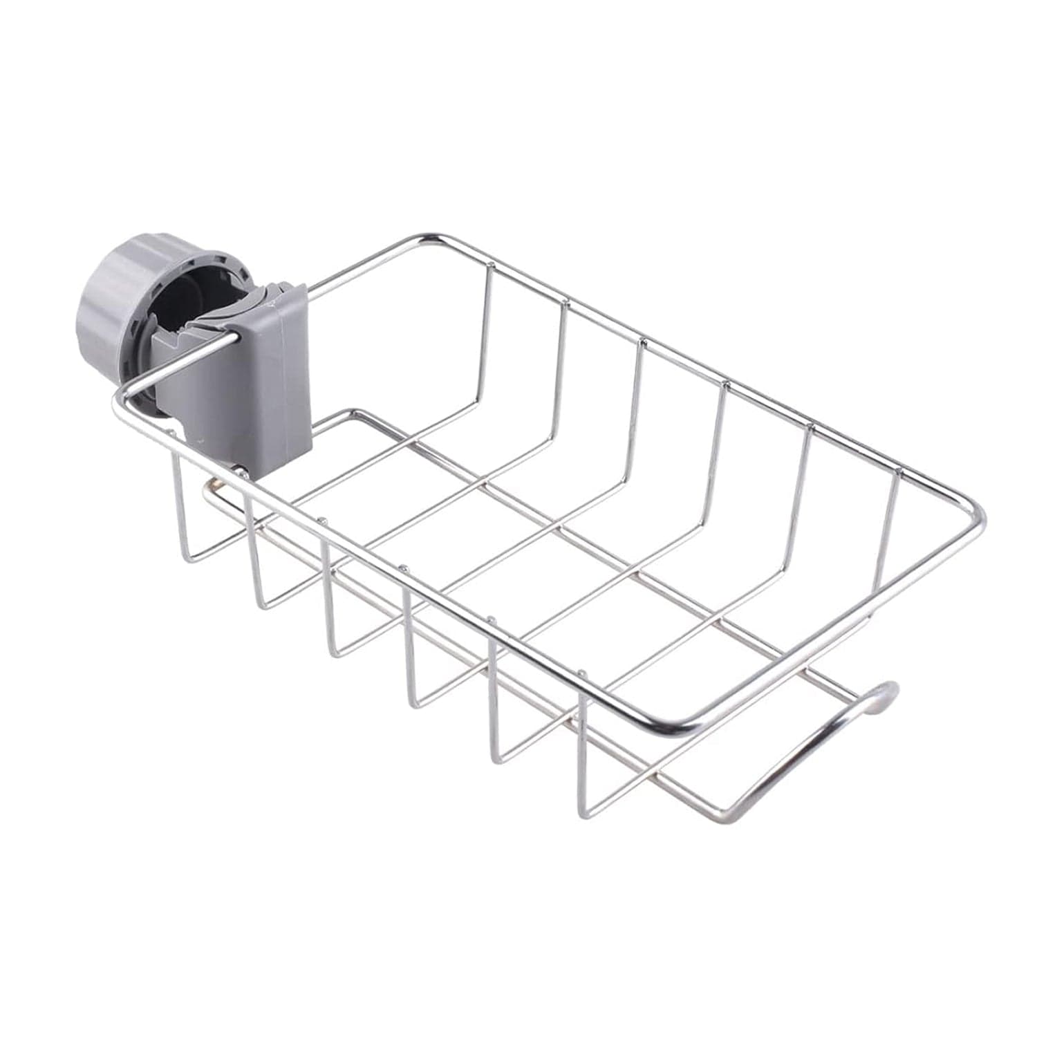 Soap, Sponge Holder, Stainless Steel Sink, Caddy Organizer (1 Pc) thumbnail 4