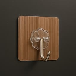 Adhesive Heavy-Duty Hooks for Kitchen and Bathroom (1 Pc / 6—6 Cm)