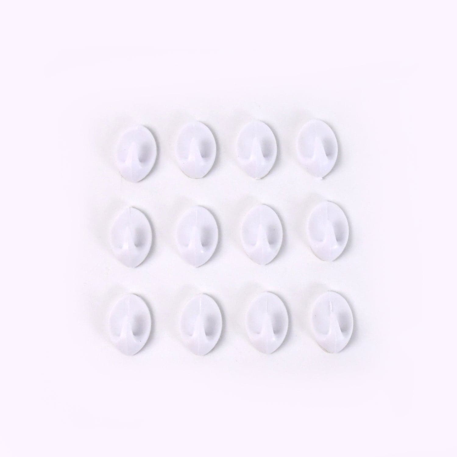 Earth Star Self Adhesive Plastic Wall Hook (12 Pc) thumbnail 3