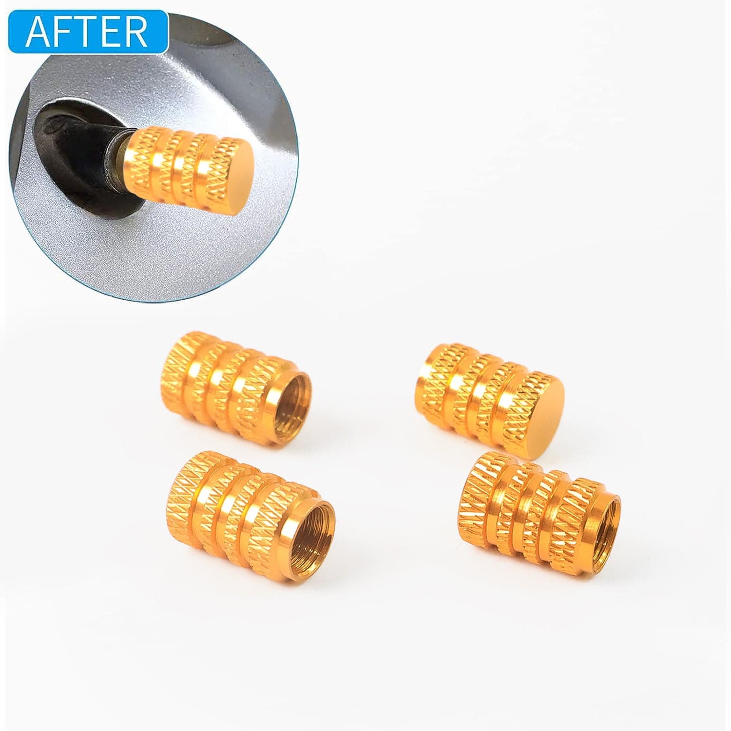 Tire Valve Stem Caps Fit for Genesis Cars thumbnail 10